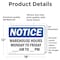 Signmission 18 in W, 12 in H, Vinyl Decal OS-2PACK-NS-D-1218-L-18899 - alternate 2